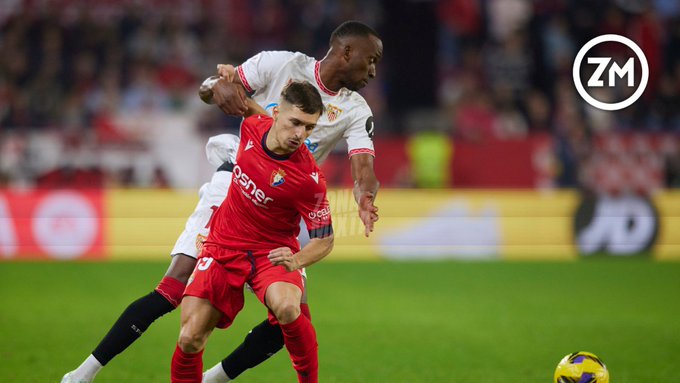 Lukebakio rescató un punto para el Sevilla. Foto: Salva Castizo.