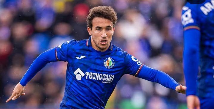 Luis Milla disputando un partido con el Getafe. | Imagen: X.