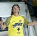 Matías Almeyda, en la celebración de un título en Atenas