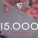 Número de renovaciones que ha alcanzado el Sevilla FC en cuanto a los socios abonados. | Imagen: Página web Sevilla FC.