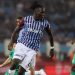 Batista Mendy, futbolista que ha despertado el interés del Sevilla, jugando un partido con el Trabzonspor. | Imagen: X.