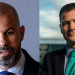 Manu Fajardo y Ramón Alarcón, director deportivo y CEO del Real Betis respectivamente. | Imagen: Luis Alfonso.