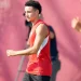 Rubén Vargas entrenando con el Sevilla. | Imagen: página web Sevilla FC.