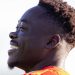 Akor Adams realizando una sesión de entrenamiento con el Sevilla FC. | Imagen: perfil de X @SevillaFC.