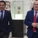 Del Nido Carrasco y José Castro, presidente y vicepresidente del Sevilla FC respectivamente. | Imagen: X.