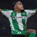 Cucho Hernández celebrando un gol anotado con el Real Betis. | Imagen: X.