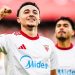 Vargas celebrando el gol anotado ante Osasuna. | Imagen: perfil de X @SevillaFC.
