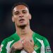 Antony celebra uno de sus goles al RCD Mallorca en la victoria del Real Betis