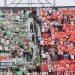 Afición del Betis y del Sevilla durante un derbi en el Ramón Sánchez-Pizjuán. | Imagen: página web Real Betis.