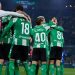 Jugadores del Betis celebrando un gol. | Imagen: perfil de X @RealBetis.
