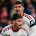 Carmona y Kike Salas en una acción del Sevilla - Athletic. | Imagen: perfil de X @SevillaFC.