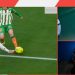 Revisión VAR de una jugada que tuvo lugar en el Betis - Rayo Vallecano. | Imagen: X.