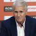 Antonio Cordón respondiendo preguntas en una rueda de prensa del Sevilla. | Imagen: perfil de X @ZonaMixta__.