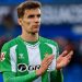 Diego Llorente disputando un partido con el Real Betis. | Imagen: perfil de X @ZonaMixta__.