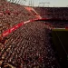 El sevillismo animando a su equipo en el Ramón Sánchez-Pizjuán. | Imagen: página web Sevilla FC.